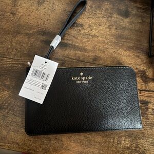 Kate Spade Black Wristlet
